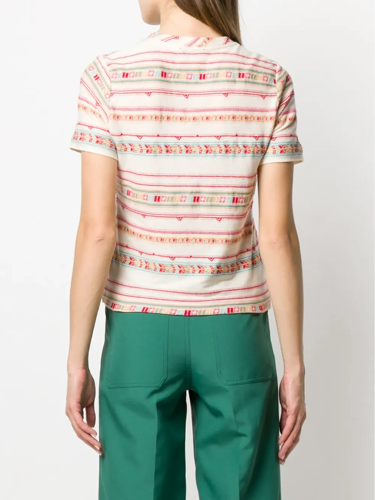 Forte Forte My T Shirt Pimento T-shirt - Neutrals - 画像4