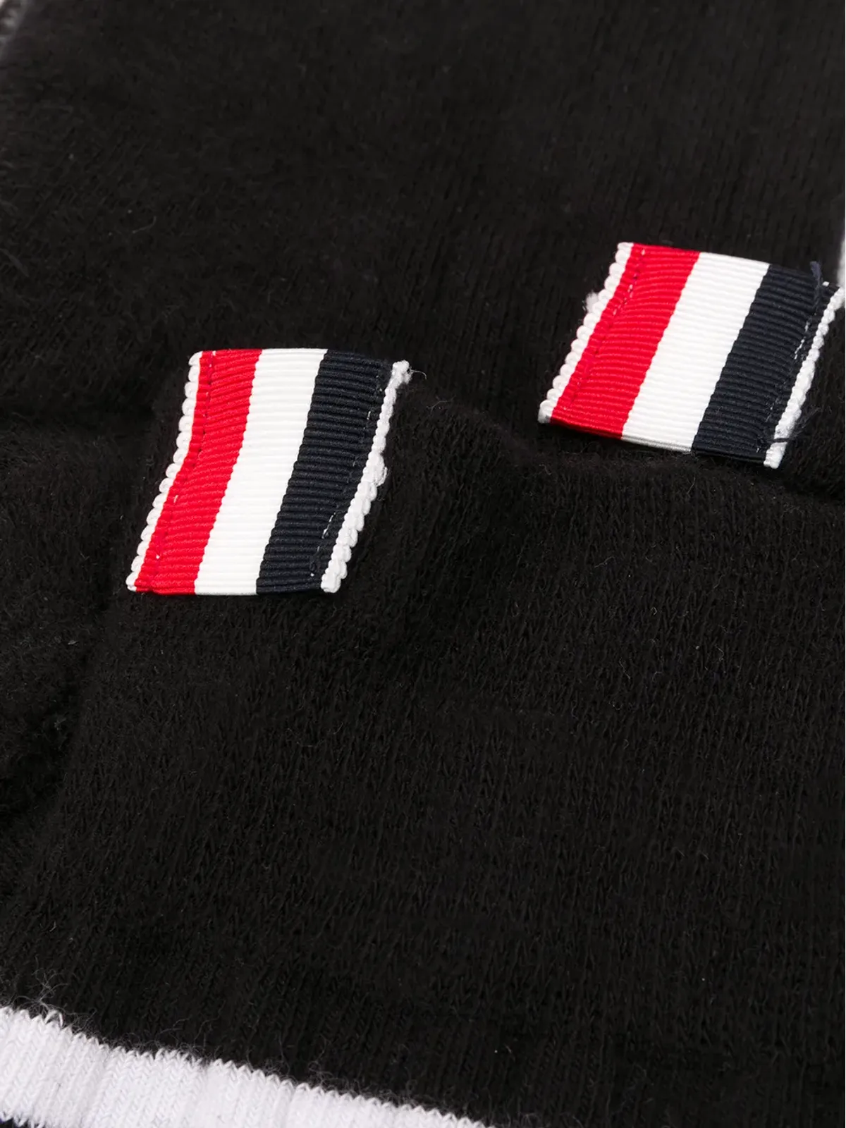 Thom Browne アスレチック ミッドカーフ 4バー ソックス - ブラック - 画像2