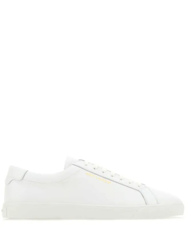 Saint Laurent Saint Laurent アンディ レザー スニーカー - ホワイトの商品画像