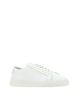 Saint Laurent アンディ レザー スニーカー - ホワイト - サムネイル2