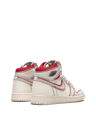 Jordan Kids エアジョーダン1 レトロ ハイ OG Phantom スニーカー - サムネイル3