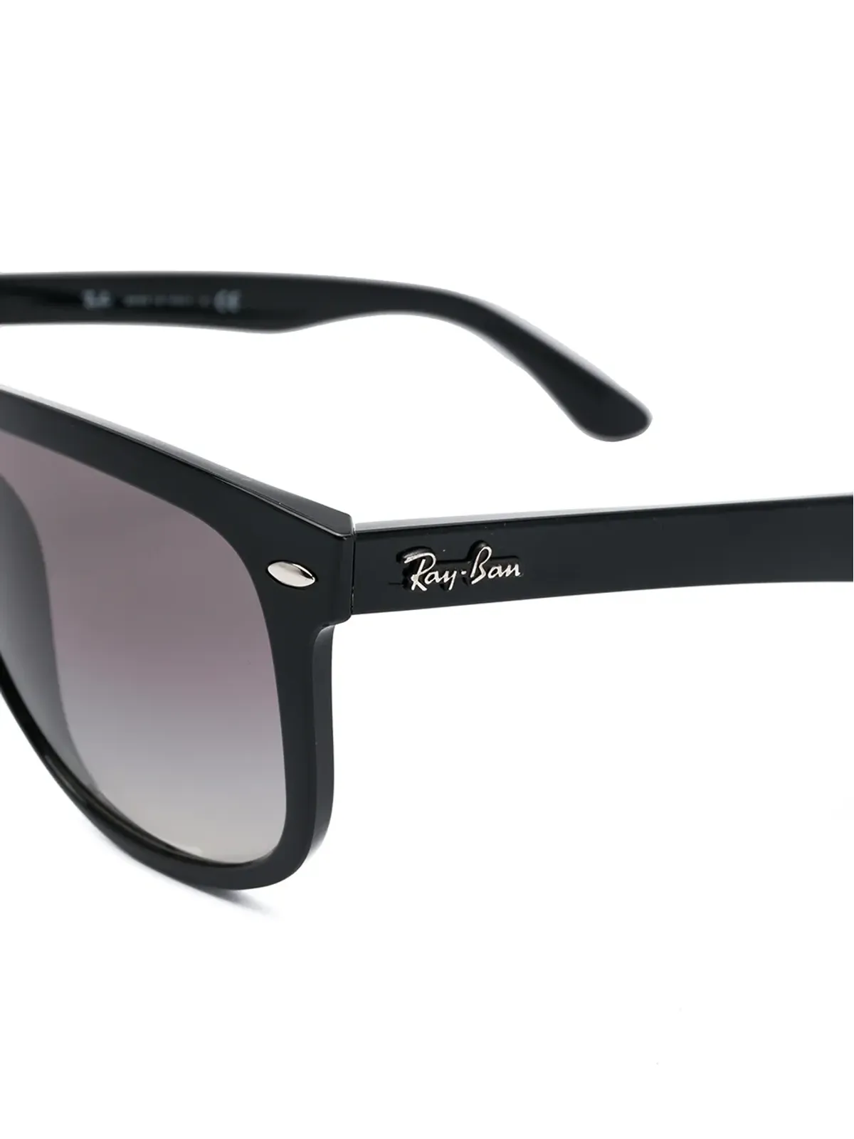 Ray-Ban RB4147 オーバーサイズ サングラス ブラック - 画像3