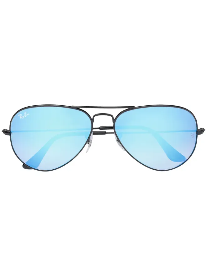 Ray-Ban Ray-Ban アビエーター グラデーション サングラス - シルバーの商品画像