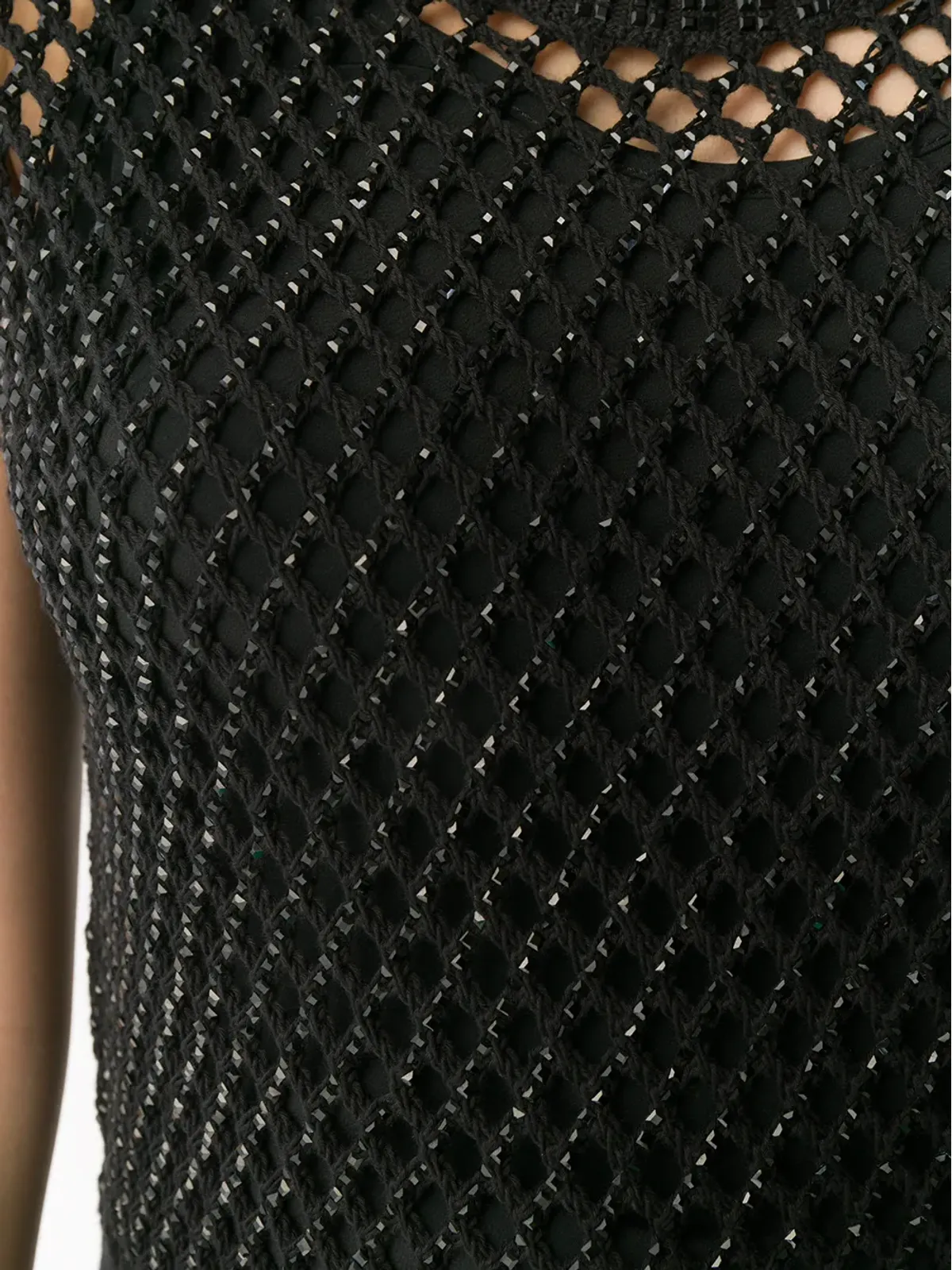 Ermanno Scervino クリスタルタンクトップ - 画像5