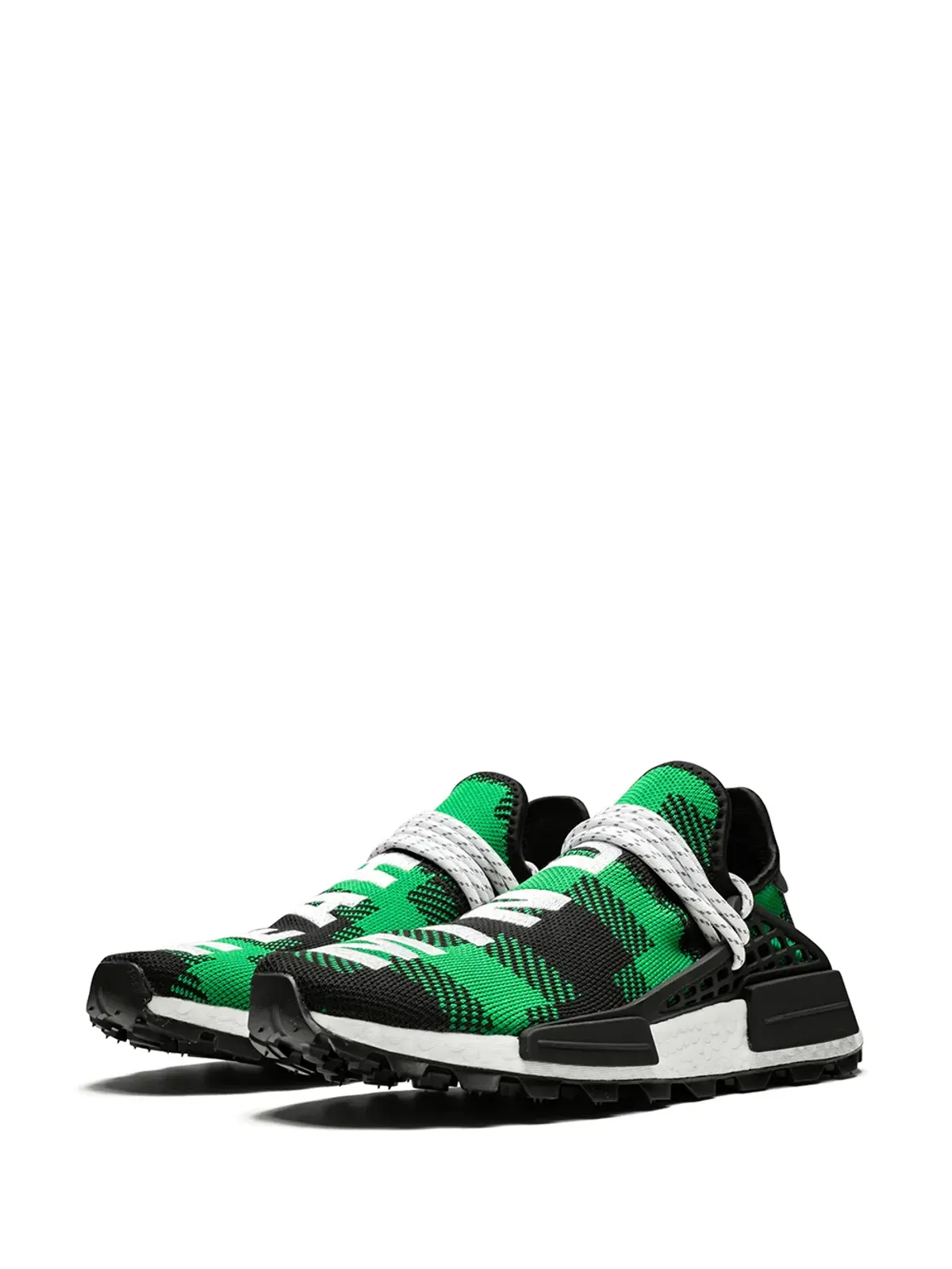 adidas NMD Hu Plaid Pack/Green スニーカー - 画像2
