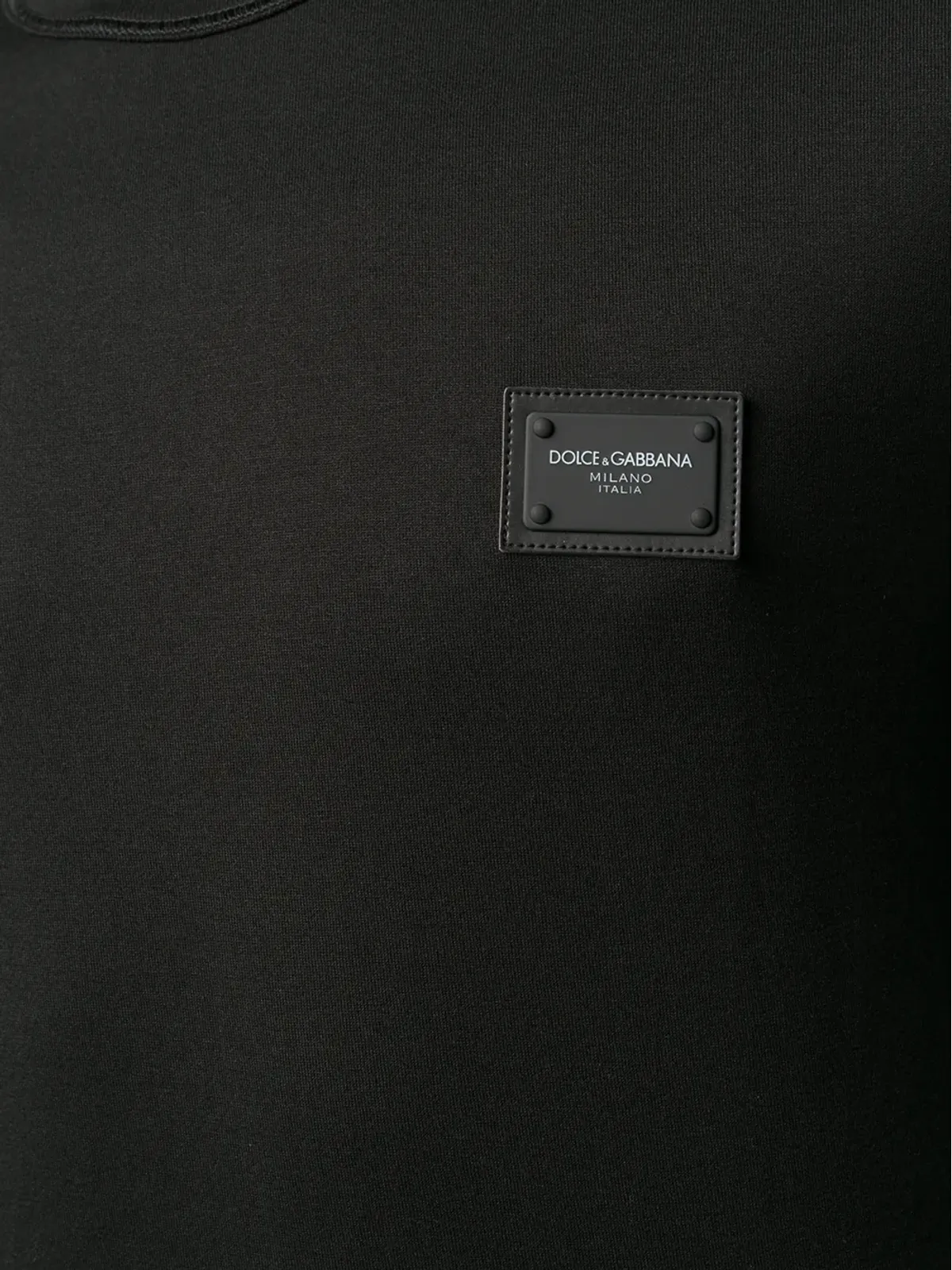 Dolce & Gabbana ロゴタグ コットン Tシャツ - 画像5