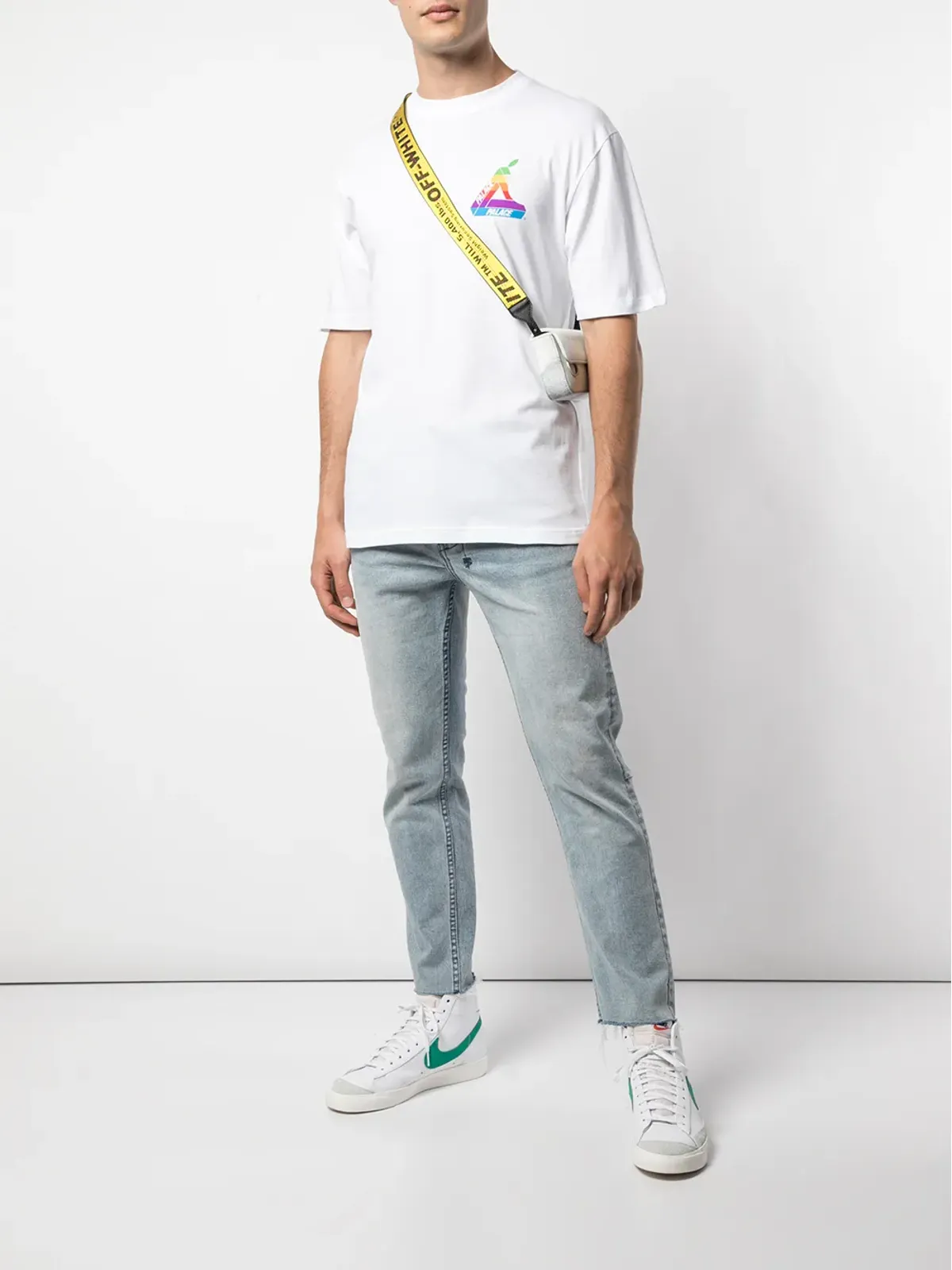 Palace Jobsworth ロゴプリント Tシャツ - White - 画像2