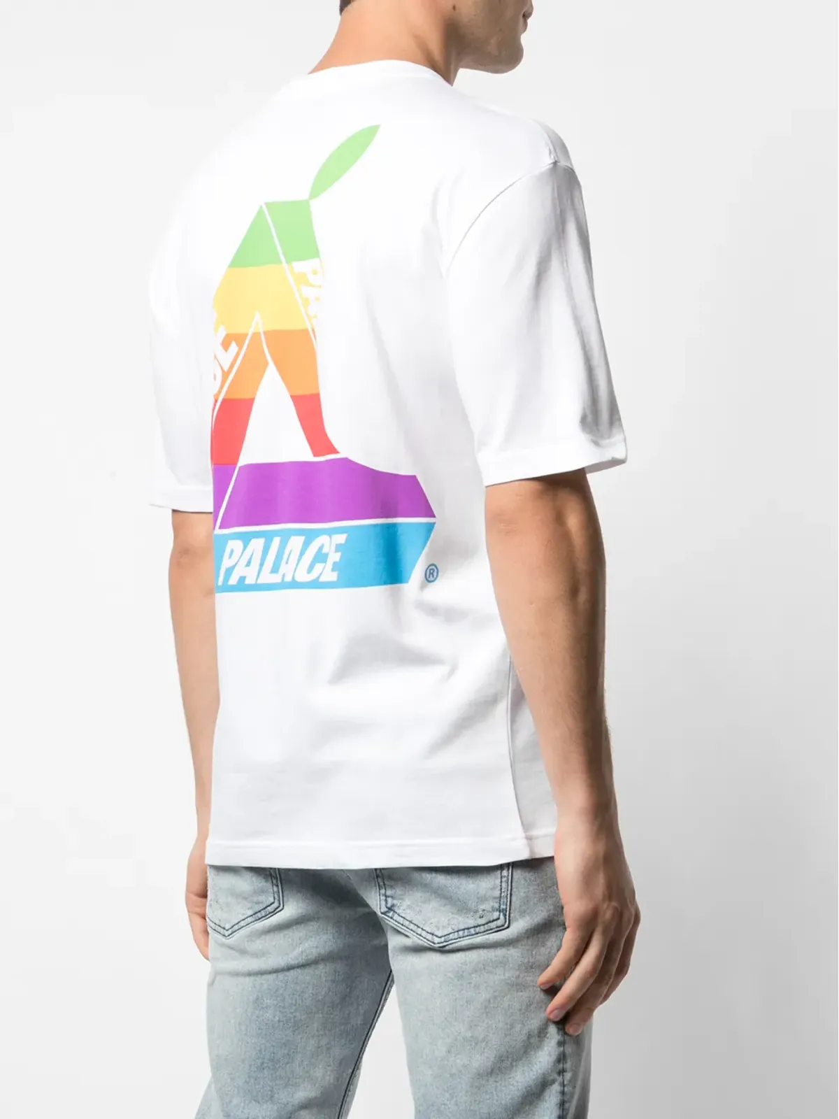 Palace Jobsworth ロゴプリント Tシャツ - White - 画像4
