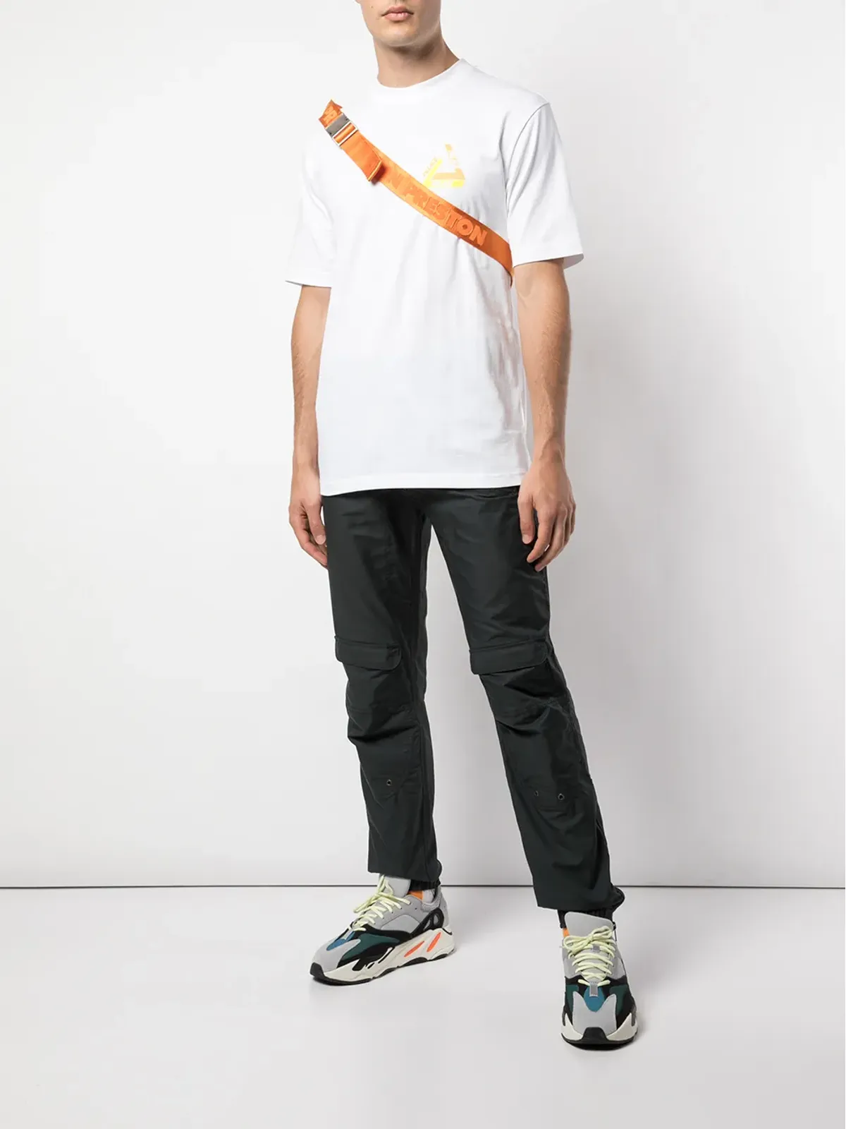 Palace Tri-Shadow ロゴプリント Tシャツ - 画像2
