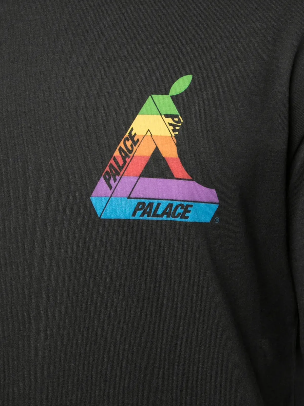Palace Jobsworth グラフィックプリント Tシャツ - ブラック - 画像5