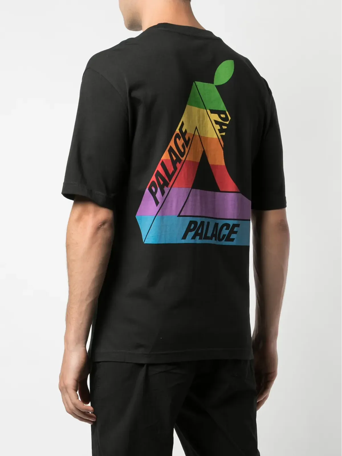 Palace Jobsworth グラフィックプリント Tシャツ - ブラック - 画像4