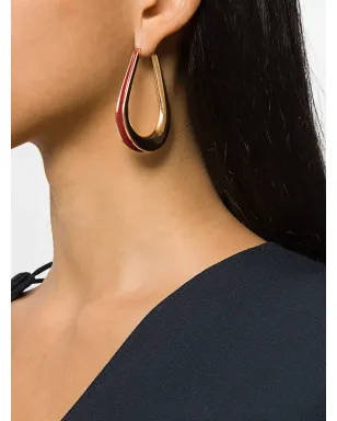 Annelise Michelson Ellipse M エナメル フープピアス - サムネイル2