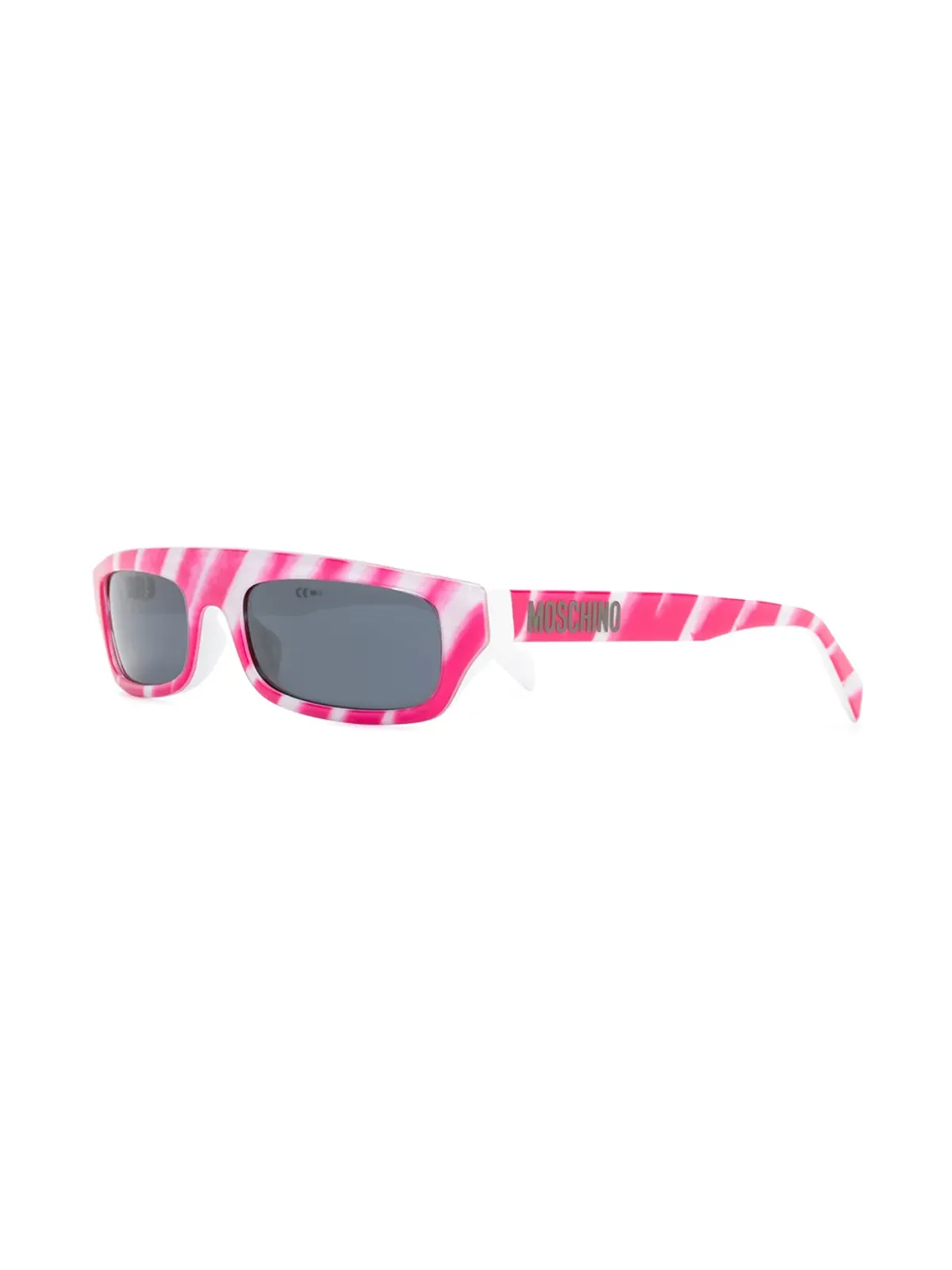 Moschino Eyewear ブラッシュストロークサングラス - 画像2