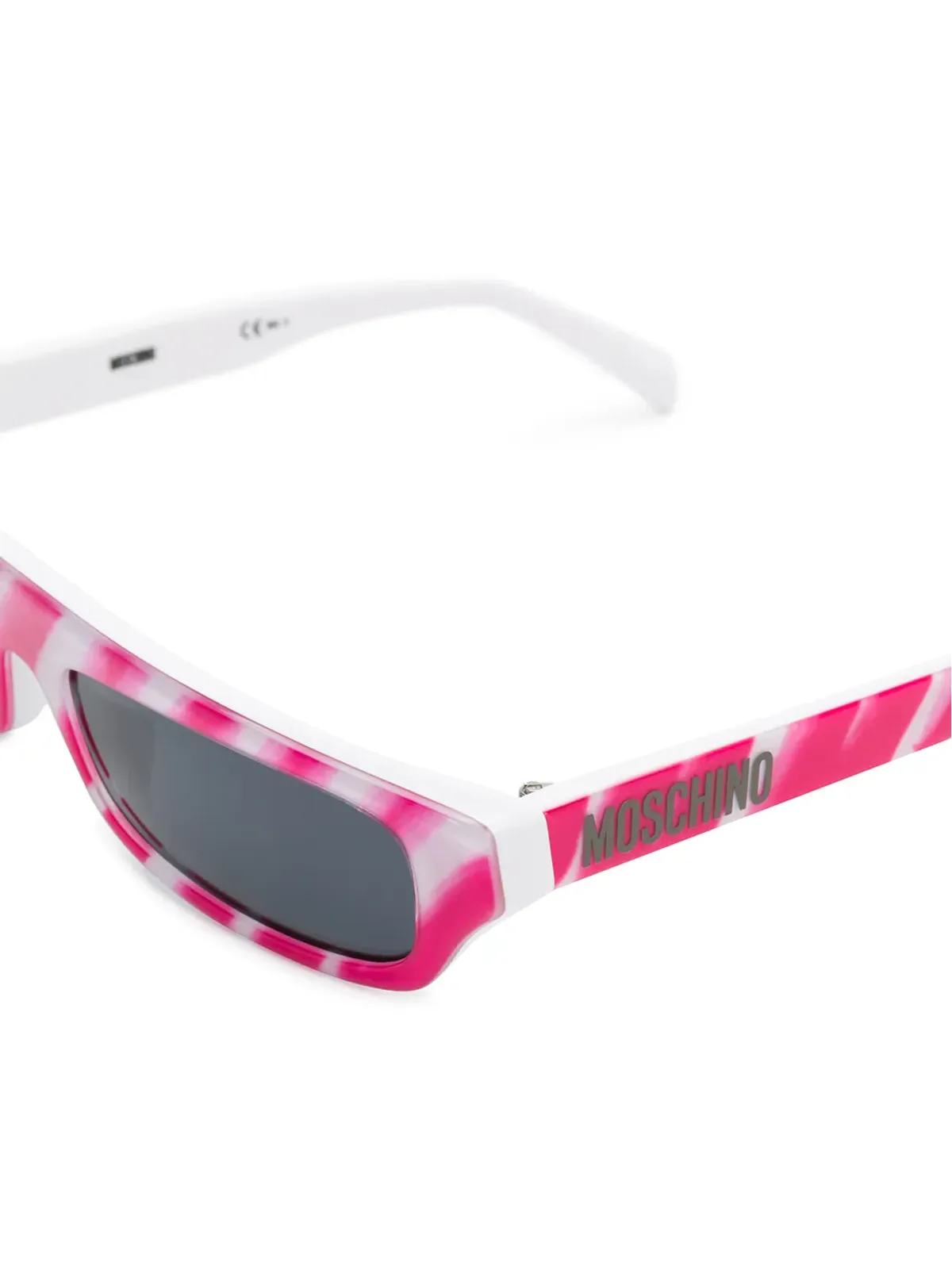 Moschino Eyewear ブラッシュストロークサングラス - 画像3