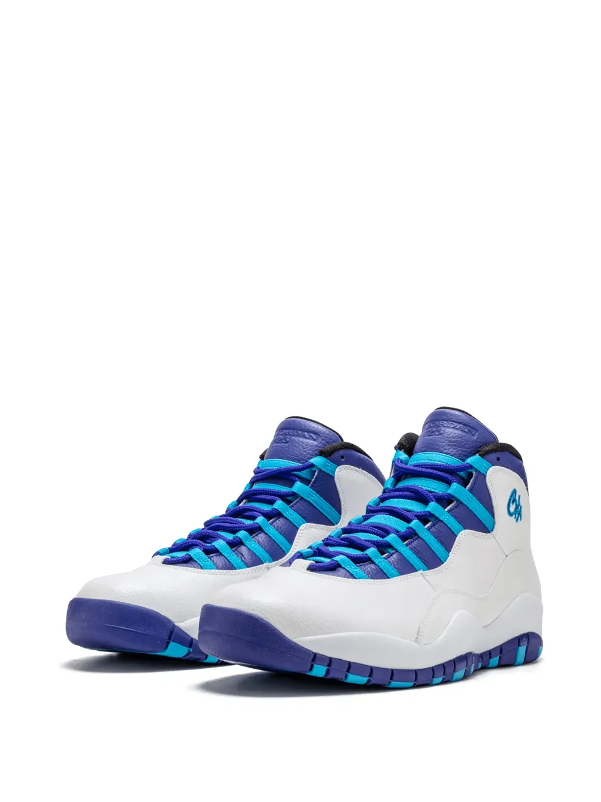 Jordan エアジョーダン レトロ10 ハイカット スニーカー ブルー - 画像2