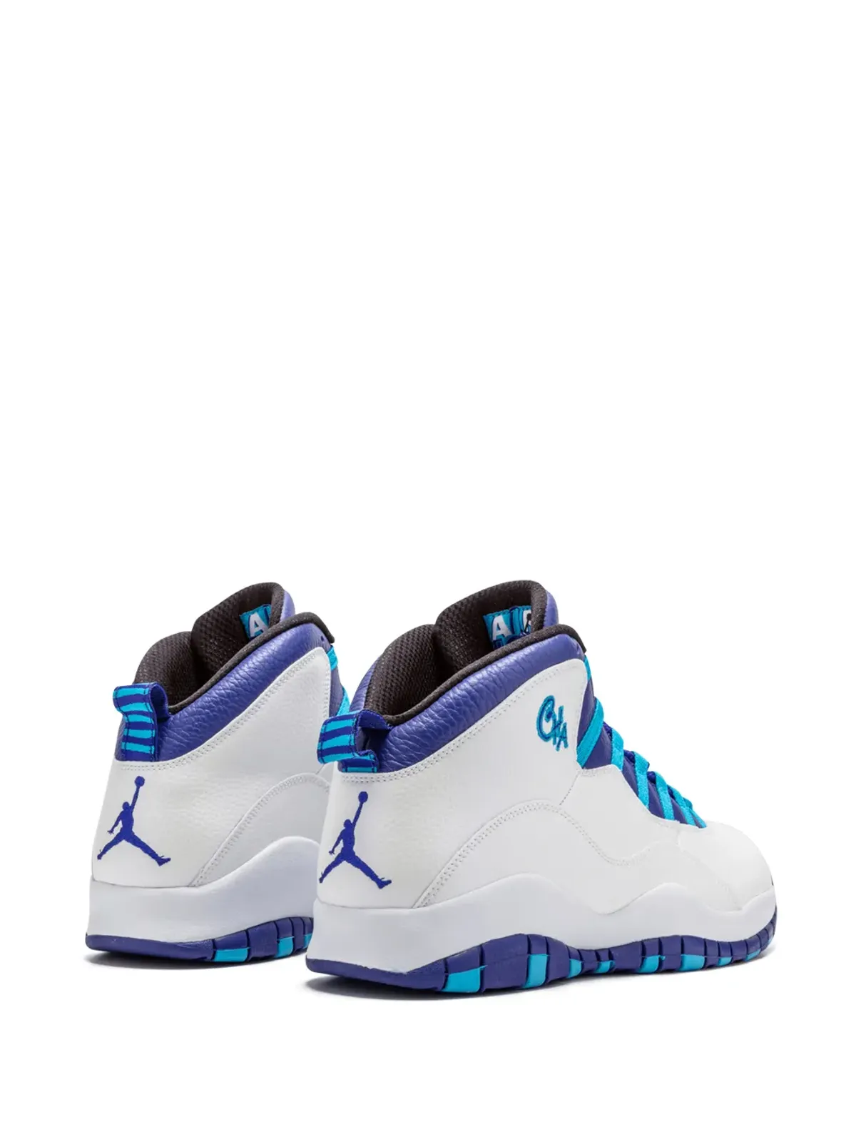 Jordan エアジョーダン レトロ10 ハイカット スニーカー ブルー - 画像3