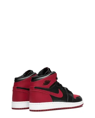 Jordan Kids エアジョーダン 1 レトロ ハイ OG 'Bred' スニーカー - サムネイル3