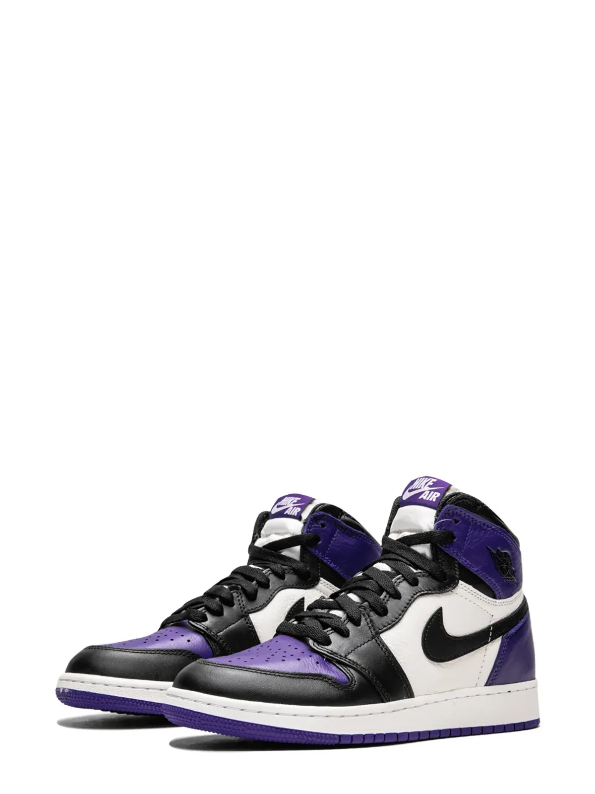 Jordan Kids エアジョーダン1レトロ スニーカー - パープル - 画像2