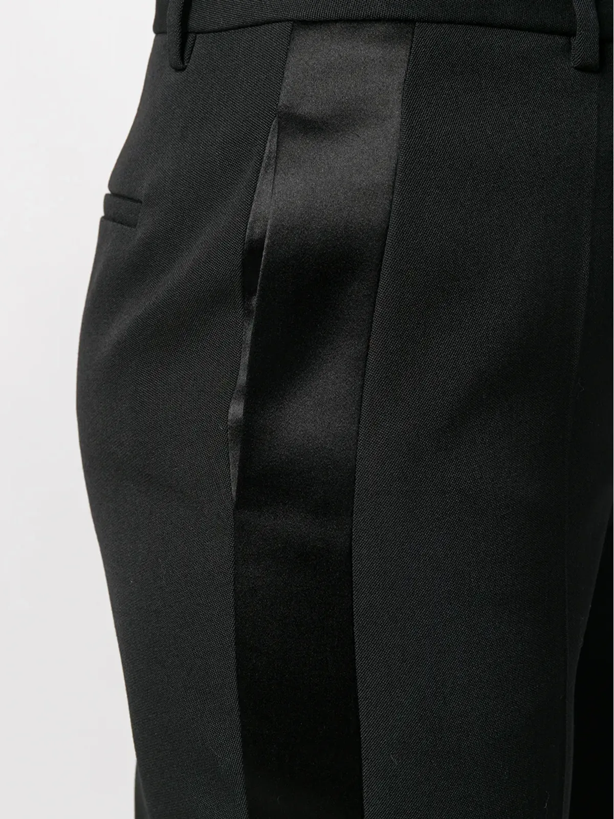 Givenchy サテンパネルのタキシードパンツ ブラック - 画像5