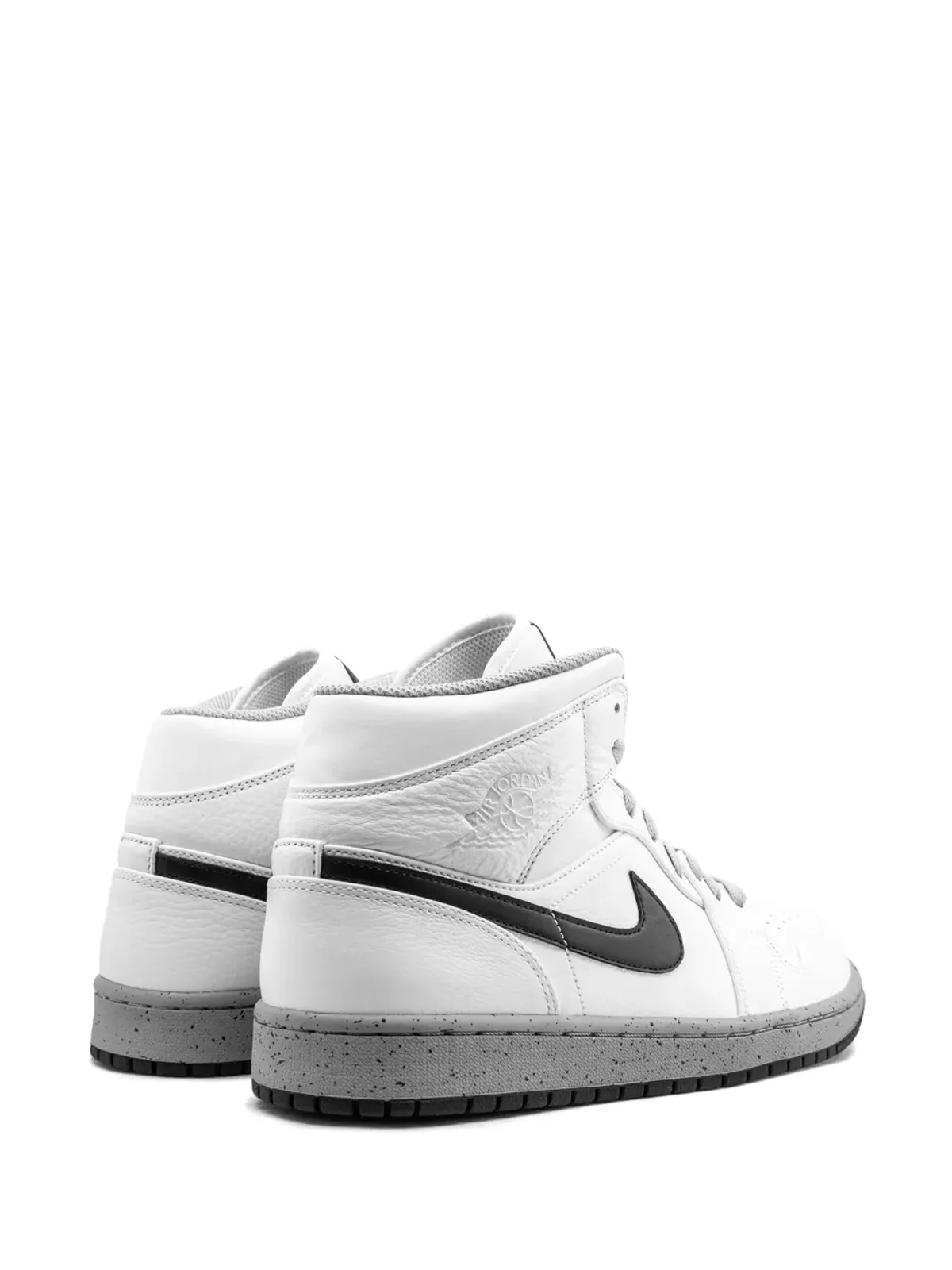 Jordan エアジョーダン 1 ミッド White/Cement スニーカー - 画像3