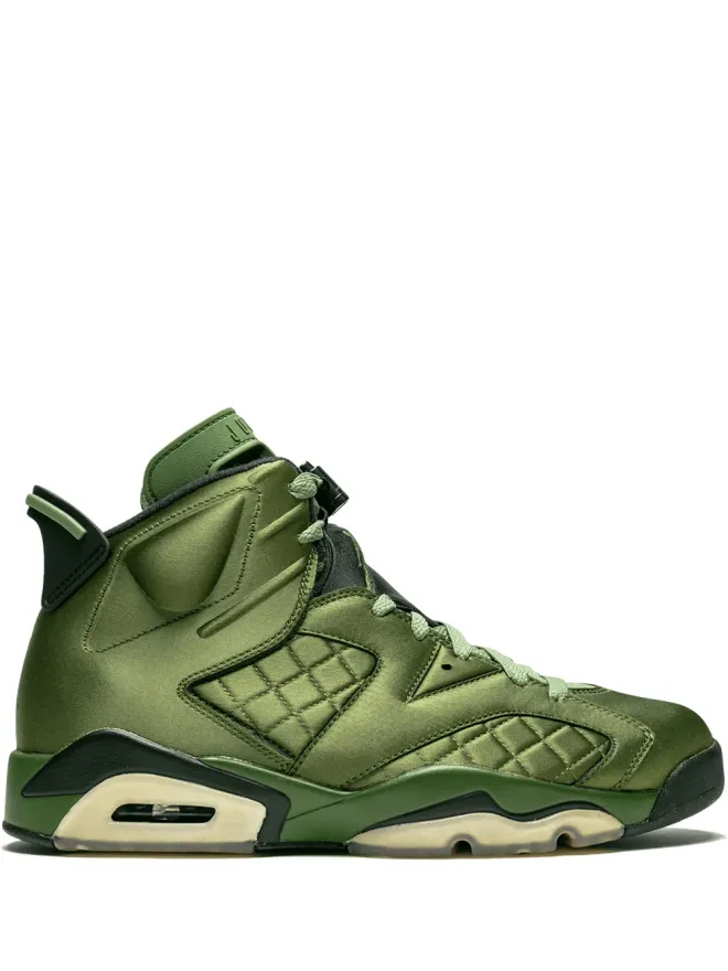 Jordan Jordan エアジョーダン 6 レトロ ピナクル「Promo Flight Jacket」スニーカー - グリーンの商品画像