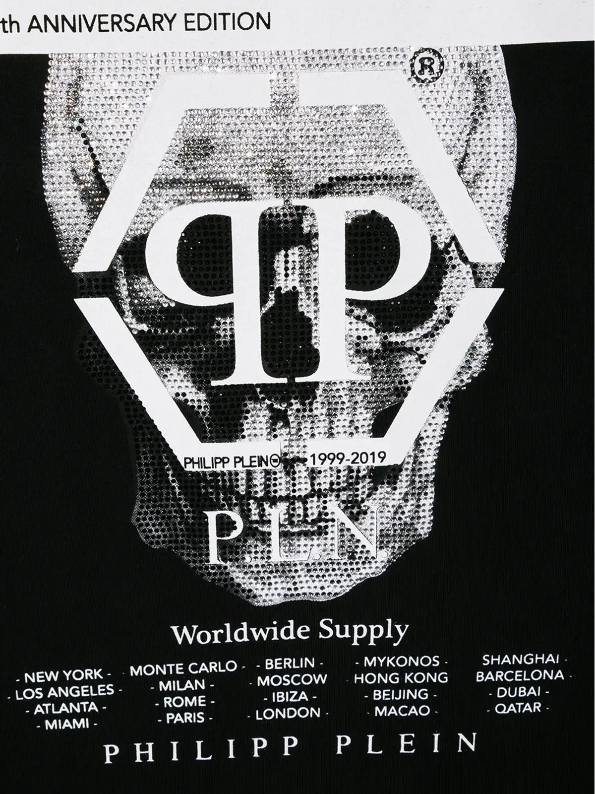 Philipp Plein Junior フォトグラフィックプリント ロゴTシャツ - 画像3
