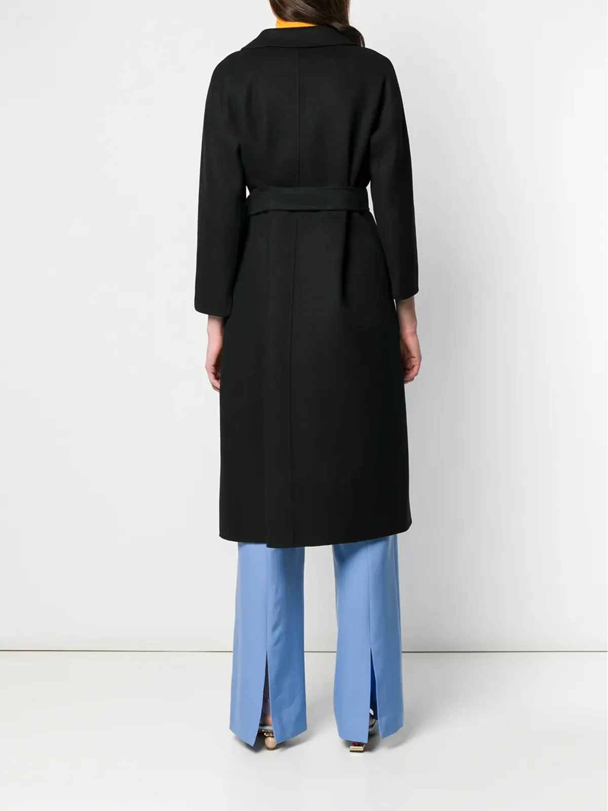 S Max Mara ベルト付きダスターコート - 画像4