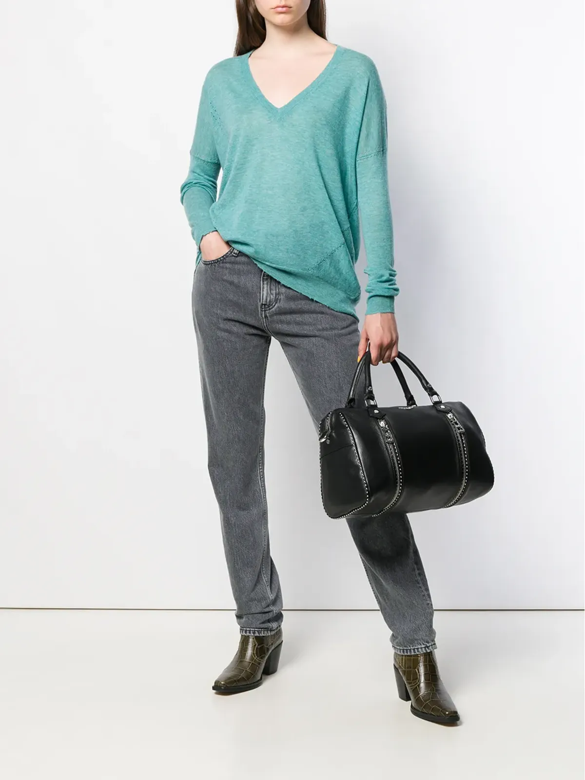 Zadig&Voltaire サニー スタッズ トートバッグ - 画像2