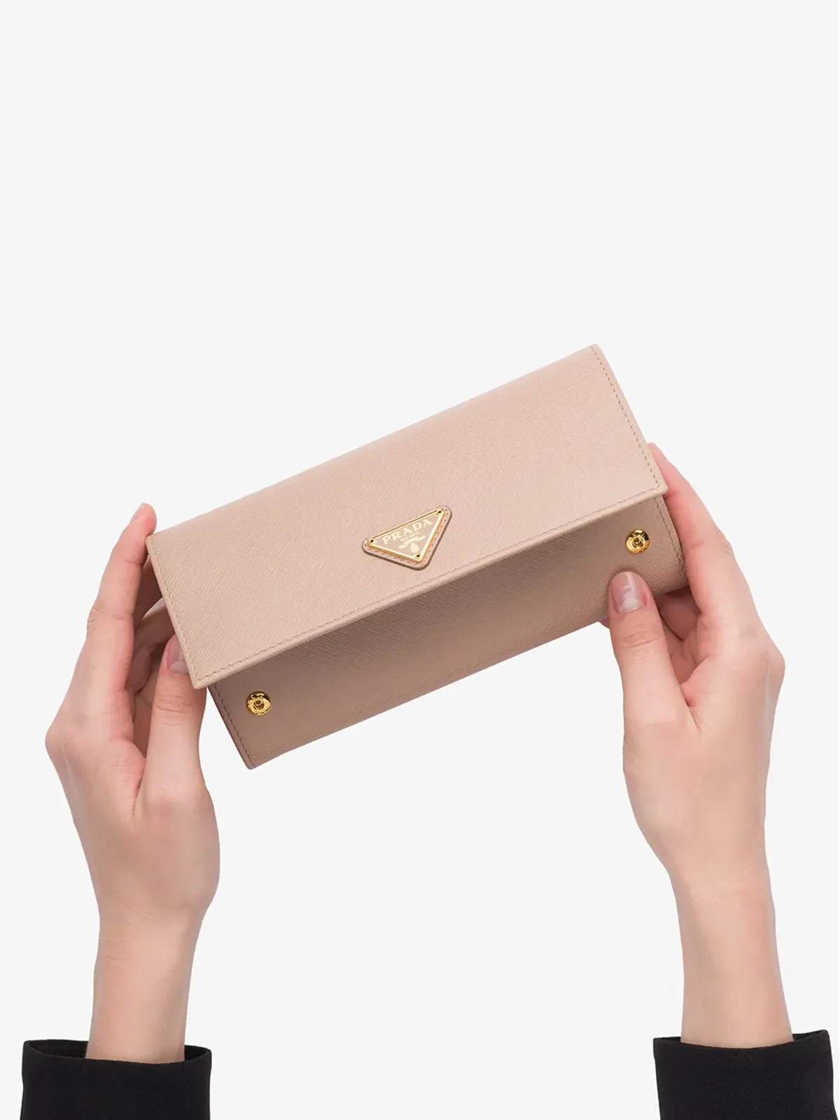 Prada サフィアーノ ロゴ ウォレット - 画像4