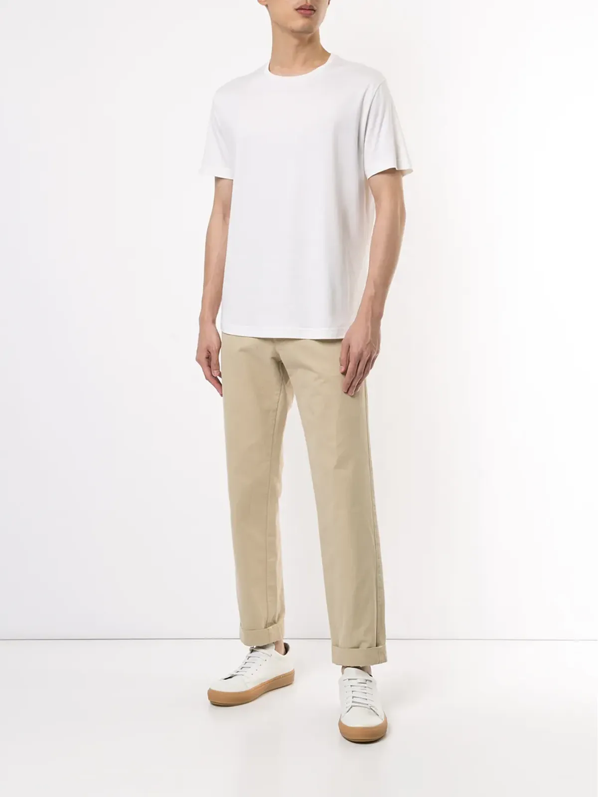 Loro Piana プレーン クルーネック Tシャツ - 画像2