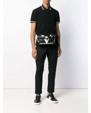 Valentino Garavani VLOGO ベルトバッグ ブラック - サムネイル2