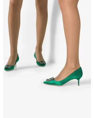 Manolo Blahnik Hangisi 50mm パンプス - サムネイル3