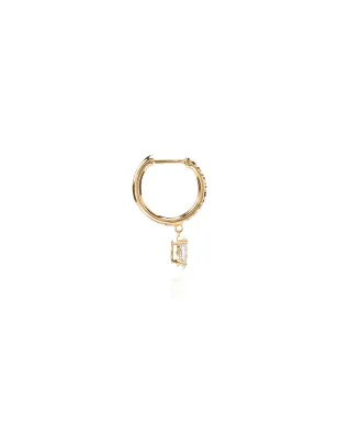 Anita Ko アニタ・コー 18K イエローゴールド ダイヤモンド フープピアス - サムネイル4