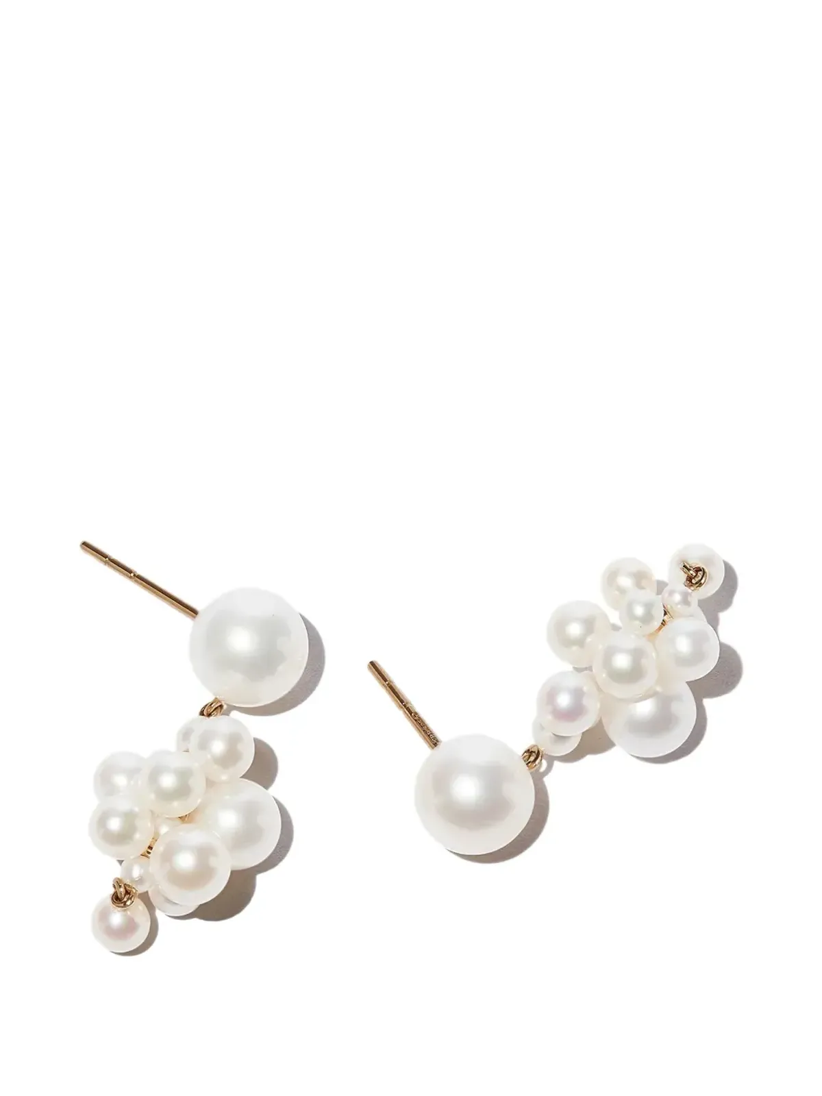 Sophie Bille Brahe ボッティチェリーパールドロップイヤリング - 画像2