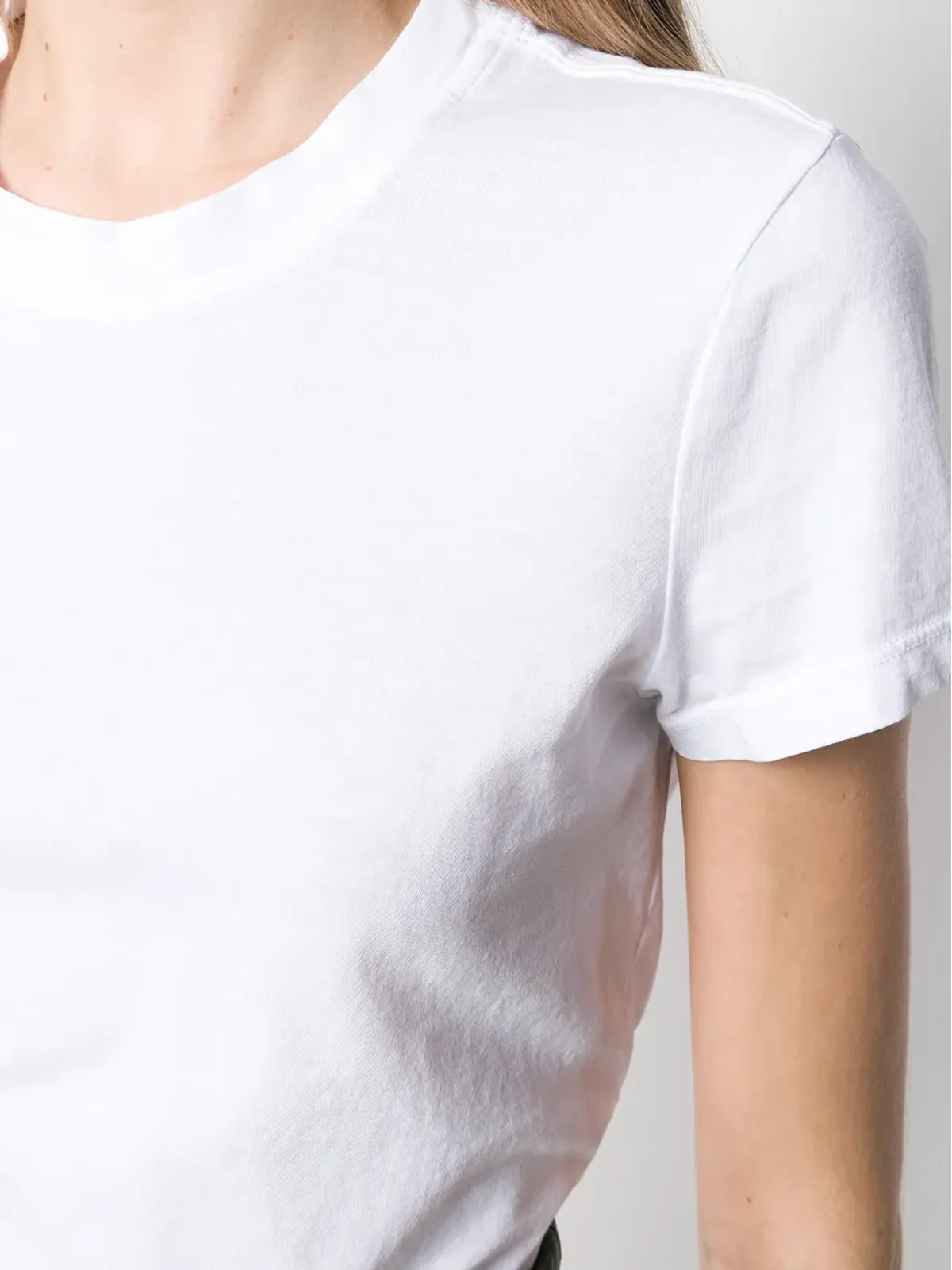 James Perse classic short-sleeve T-shirt - White - 画像5