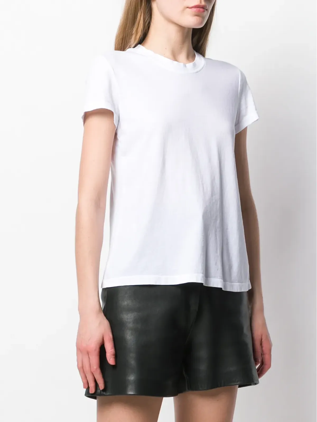 James Perse classic short-sleeve T-shirt - White - 画像3