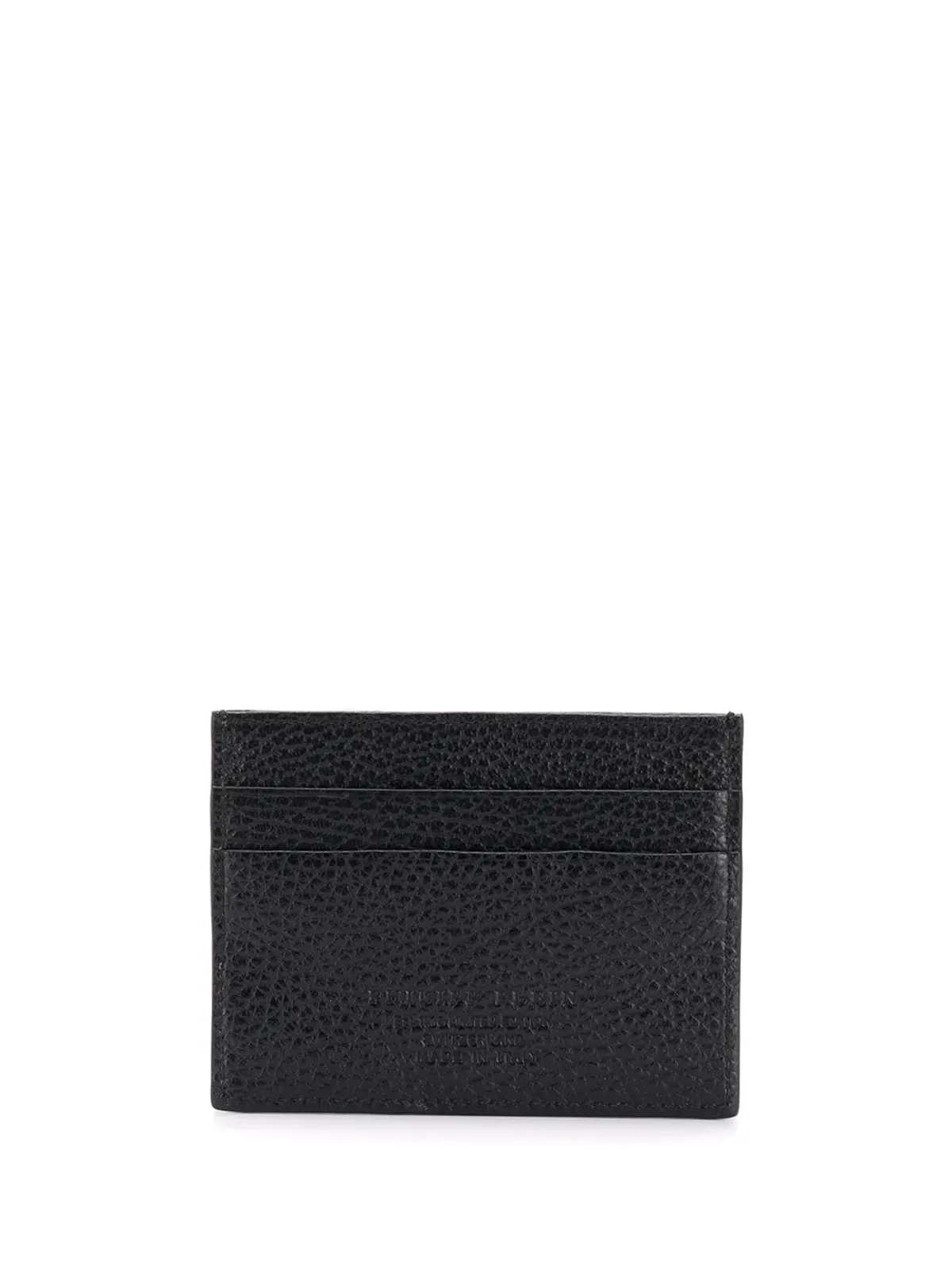 Philipp Plein ロゴ入りクレジットカードホルダー（ブラック） - 画像2