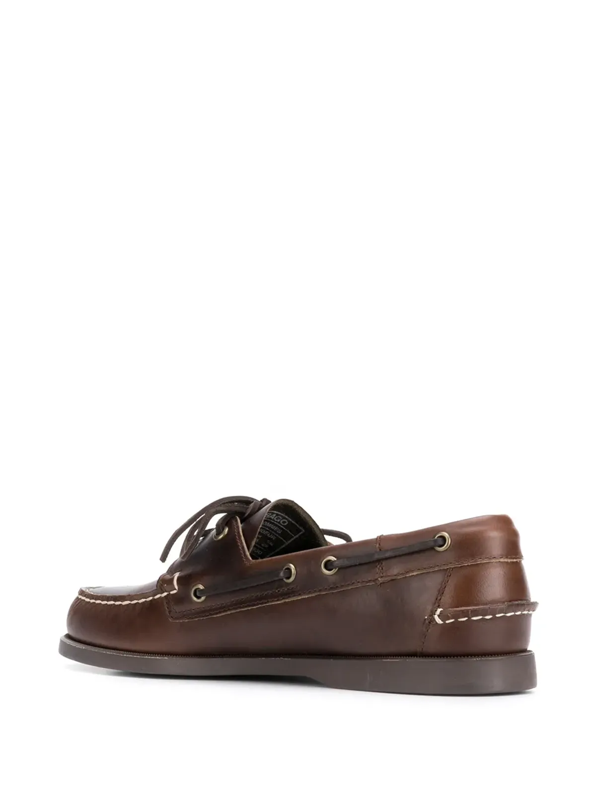 Sebago コントラストステッチ ボートシューズ - 画像3