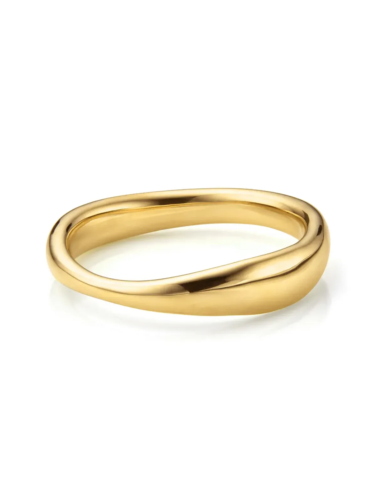 Monica Vinader Nura Reef Stacking ring - Gold - 画像3