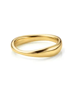 Monica Vinader Nura Reef Stacking ring - Gold - サムネイル3