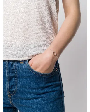 Monica Vinader Riva Diamond Kite Chain ブレスレット - サムネイル2