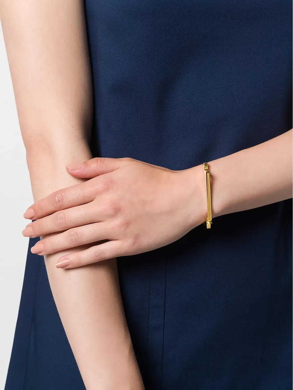 Monica Vinader Signature Thin バングル - 画像2