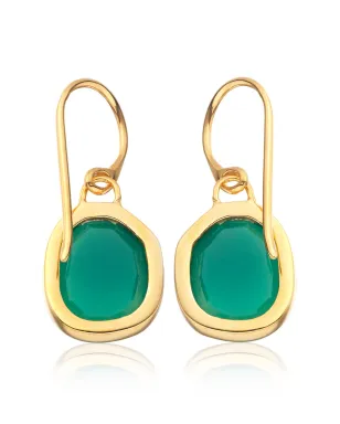 Monica Vinader Siren Wire Green Onyx イヤリング - サムネイル3