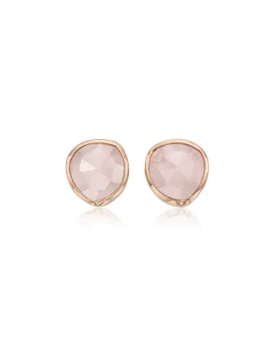 Monica Vinader Siren Stud ローズクォーツ ピアス - サムネイル1