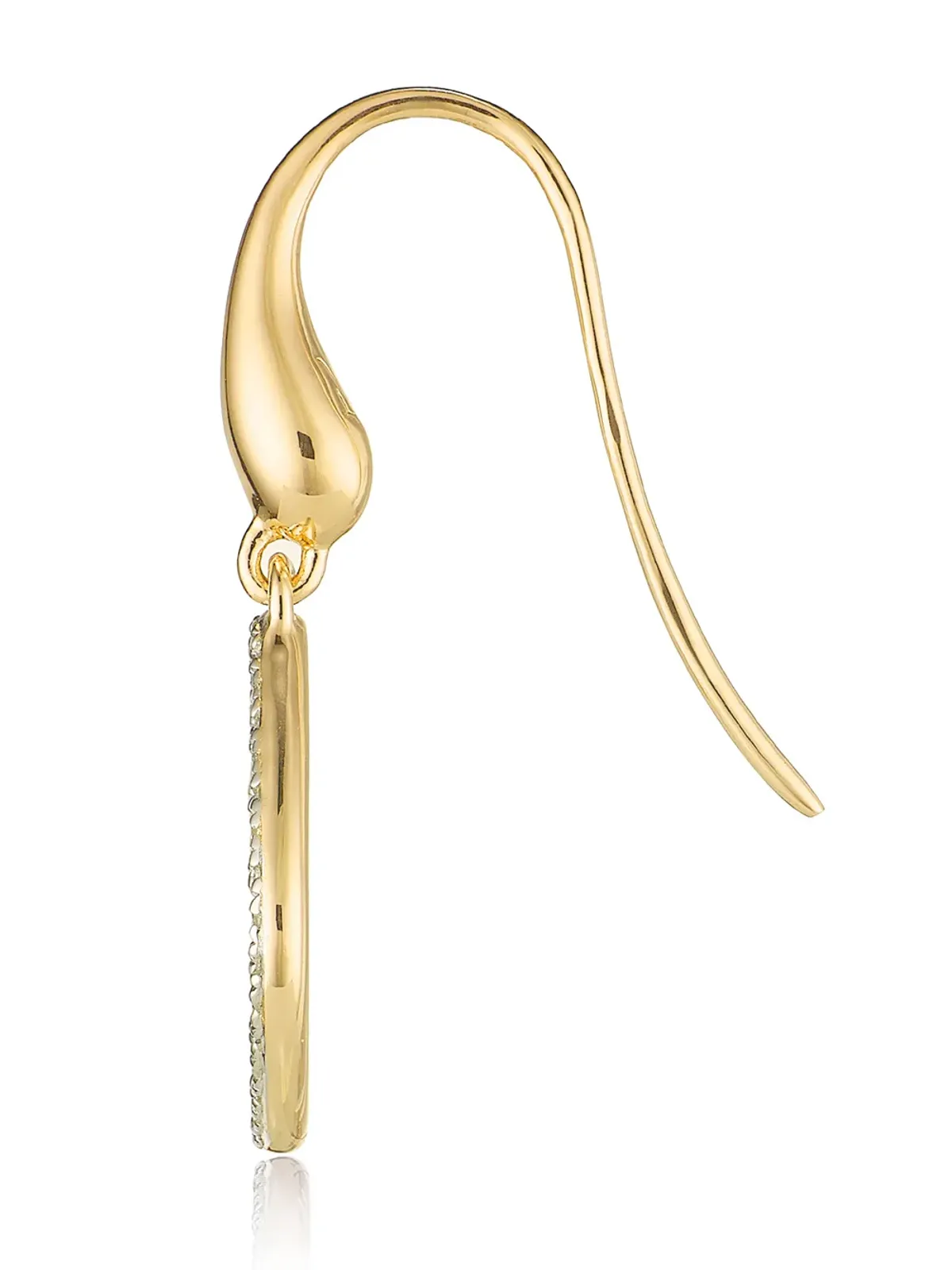 Monica Vinader Riva Kite Diamond イヤリング - ゴールド - 画像3