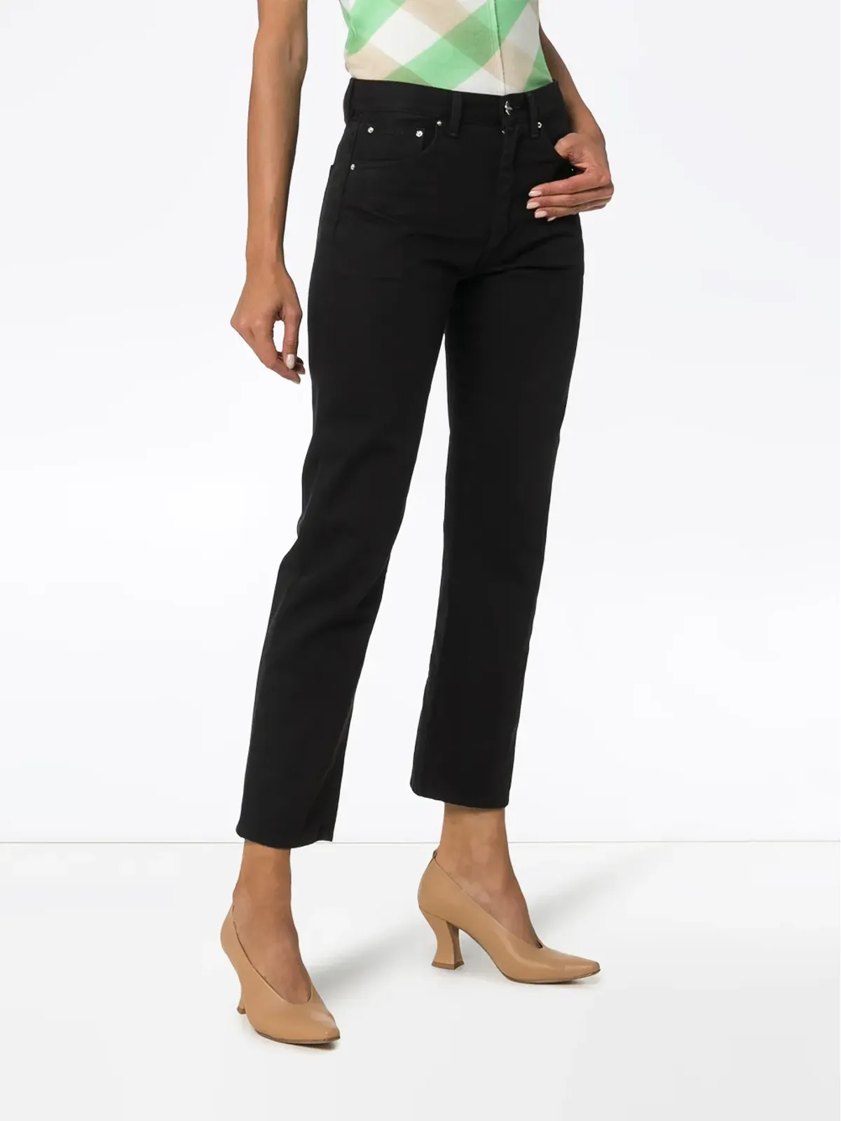TOTEME Original slim-fit jeans - Black - 画像3