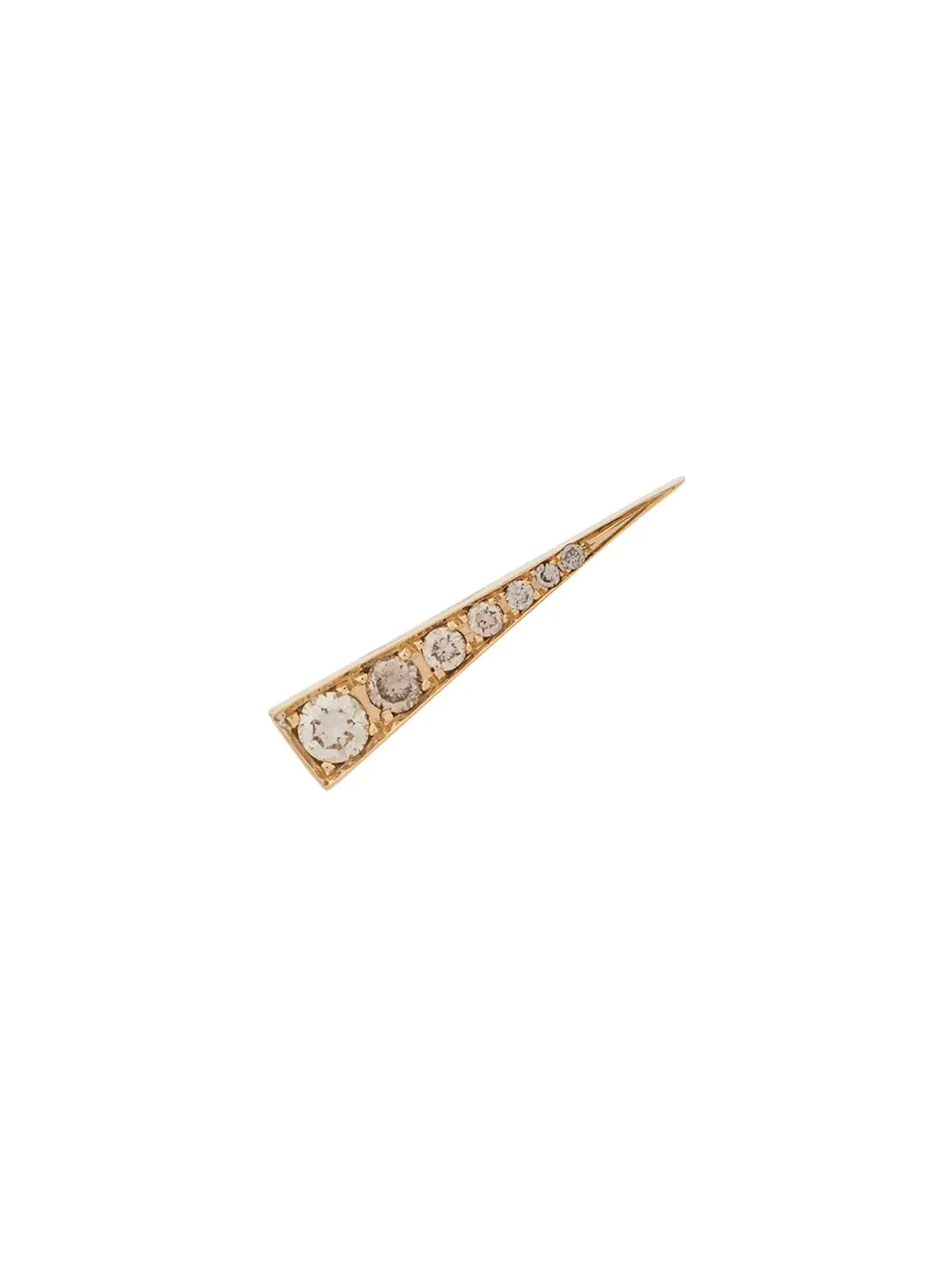 Daou 18kt イエローゴールド スパーク ダイヤモンド イヤリング - 画像1