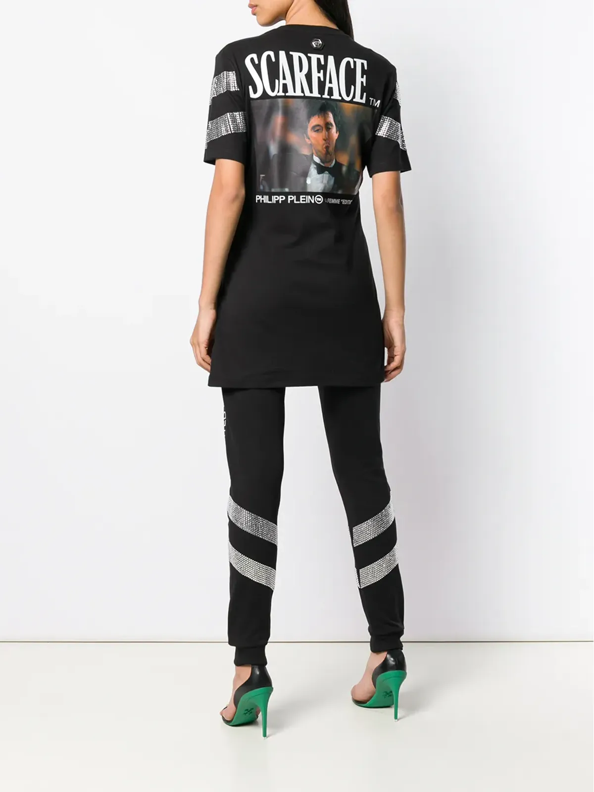 Philipp Plein Scarface Tシャツドレス - 画像2