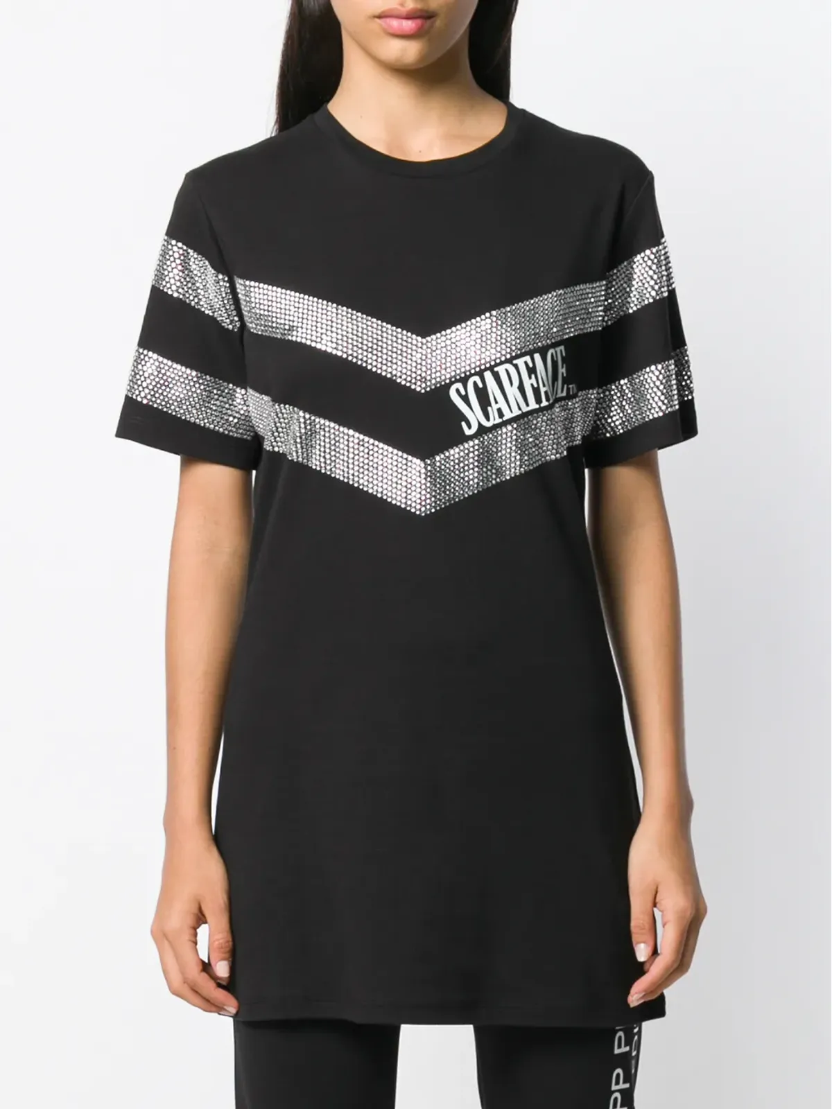 Philipp Plein Scarface Tシャツドレス - 画像3