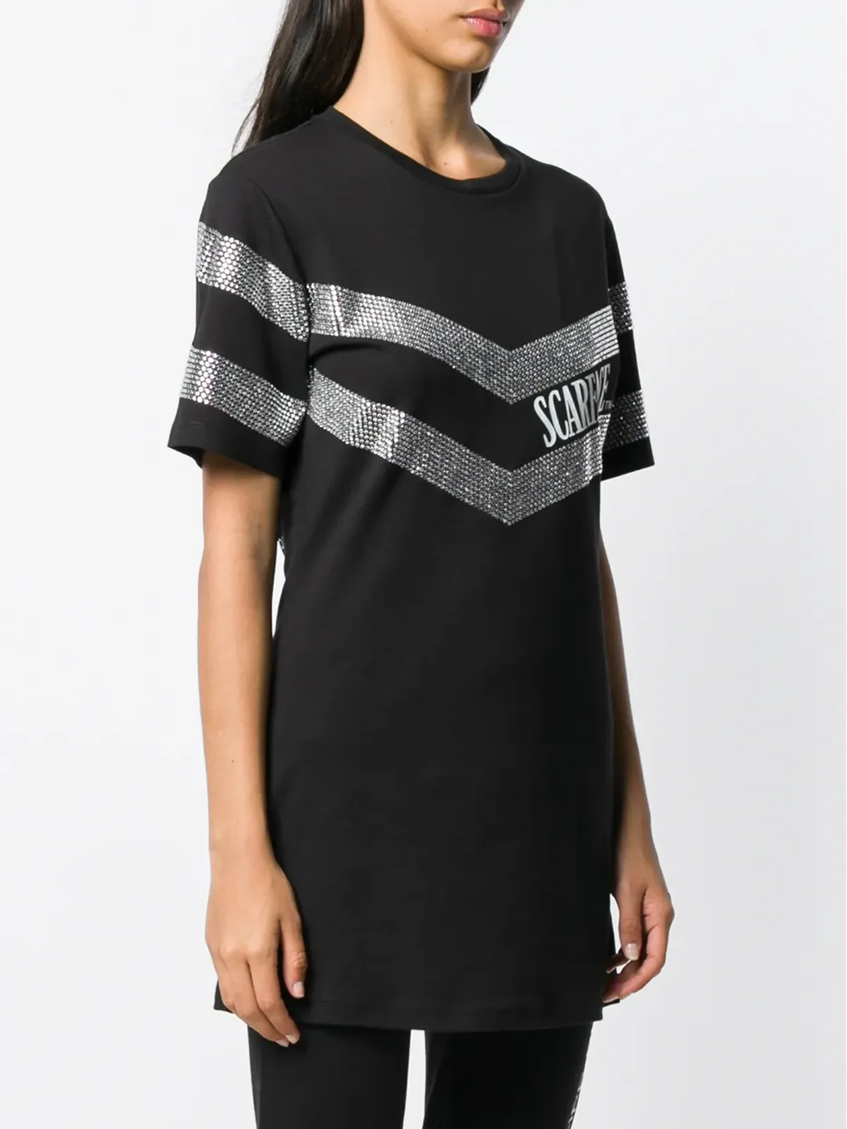 Philipp Plein Scarface Tシャツドレス - 画像4